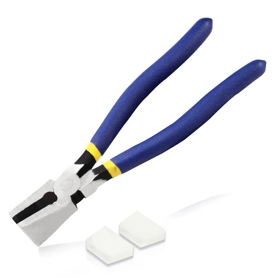 LEONTOOL Pinces pince bec plat 20,3 cm embouts caoutchouc