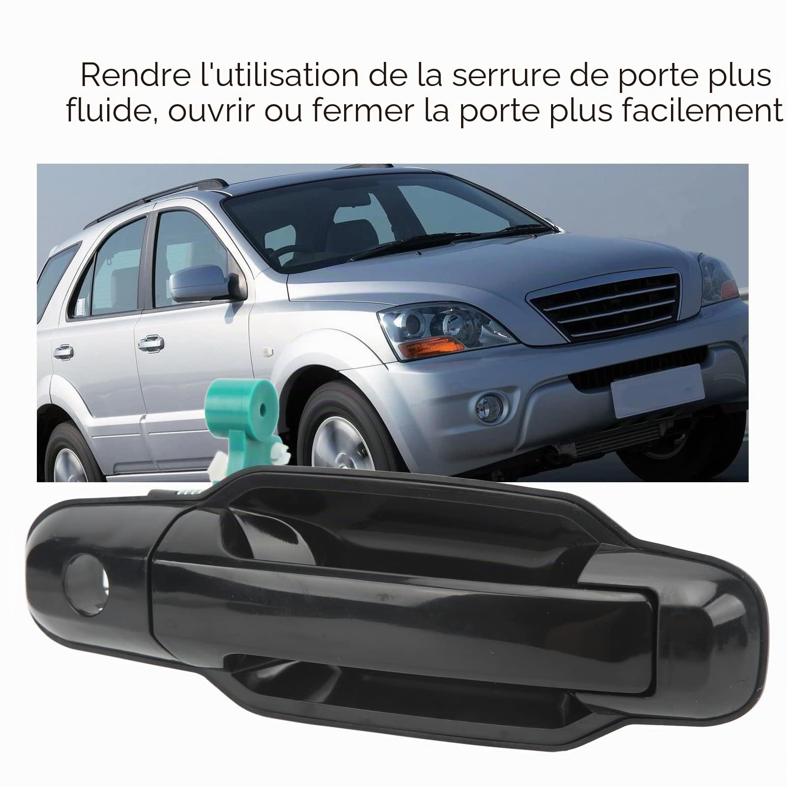 OUKENS 82650-3E000 Poignée de porte Kia Sorento 2003-2009 avant droit