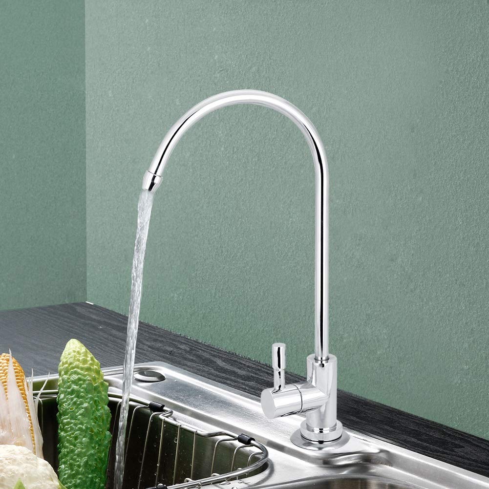 Jadeshay robinet cuisine zinc bec orientable chromé