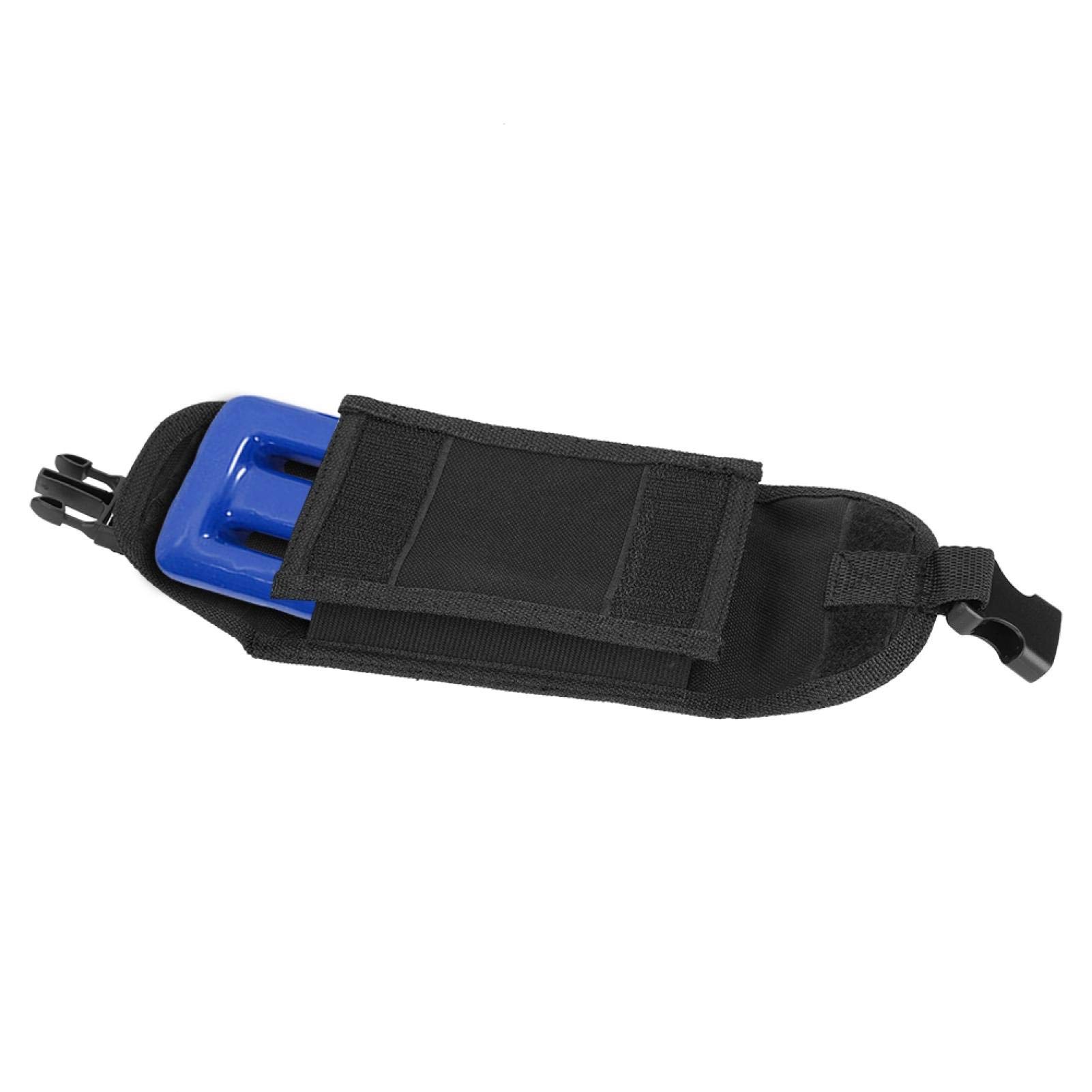 OUKENS Poche Poids Plongée 3 Kg Noir Nylon 1000D Boucle