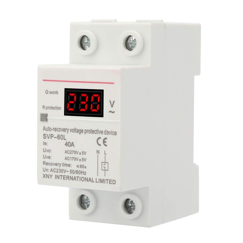 Jadeshay Installation Électrique protecteur tension 230V 40A auto