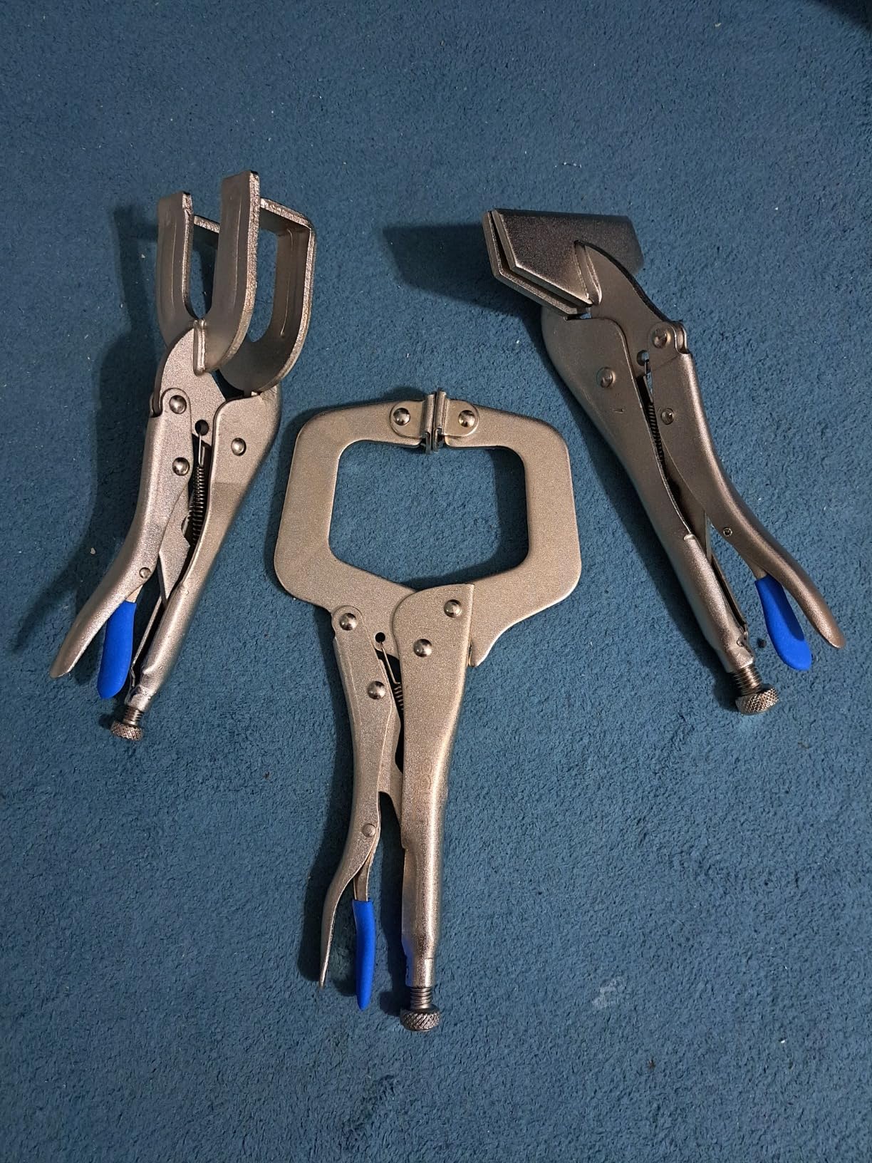 CCLIFE DIY Tools lot 3 pinces étau soudage 240-285 mm