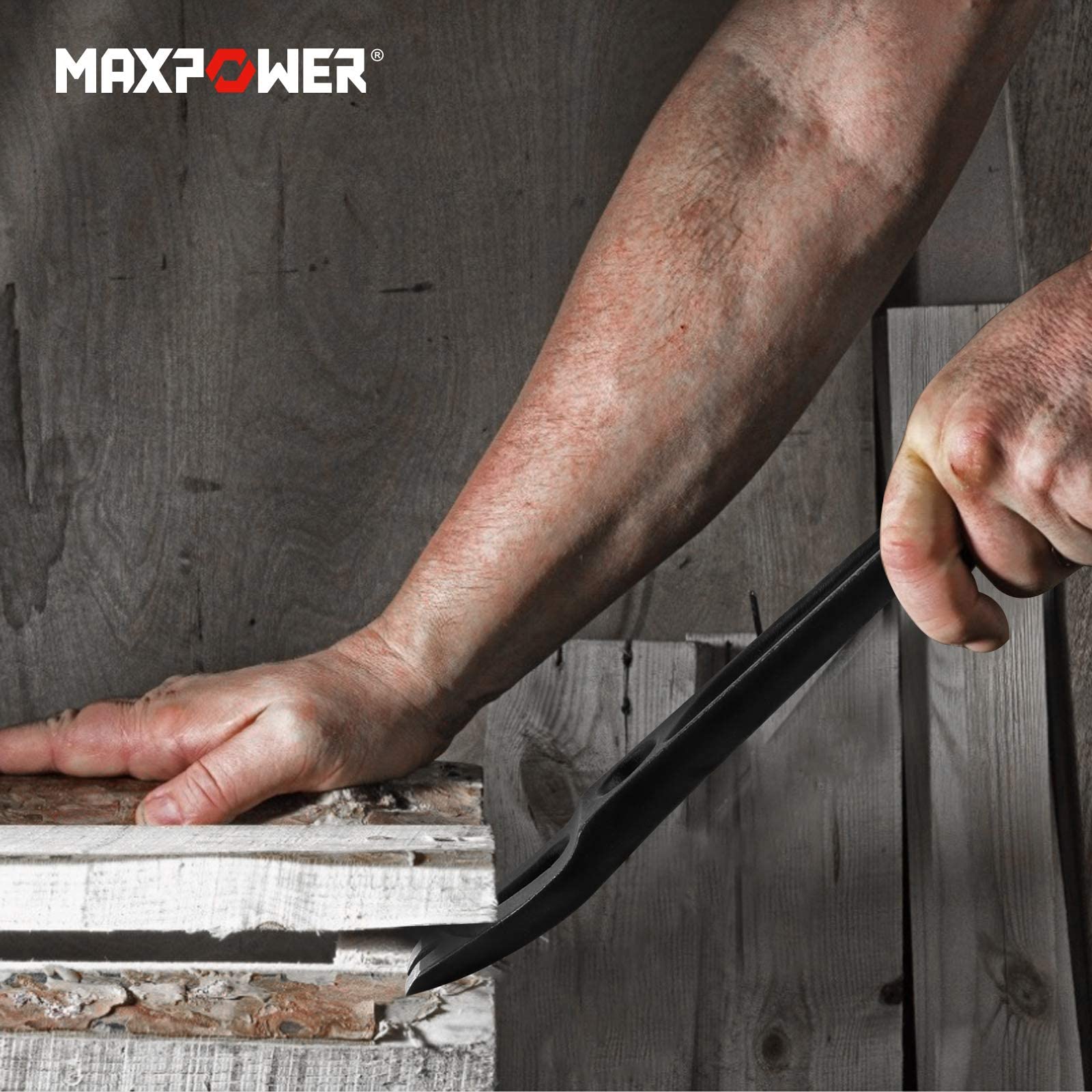 MaxPower Clé clé à molette 3 en 1 300 mm marteau