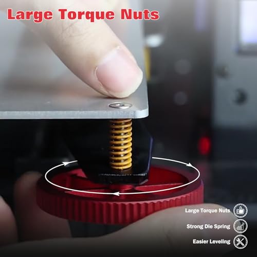 LEONTOOL Kit nivellement lit Ender 3 écrous + ressorts silicone