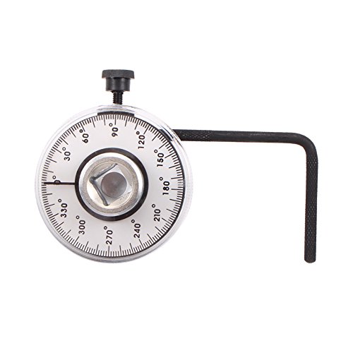 CCLIFE Test Tools jauge serrage angulaire 1/2" 0-360°