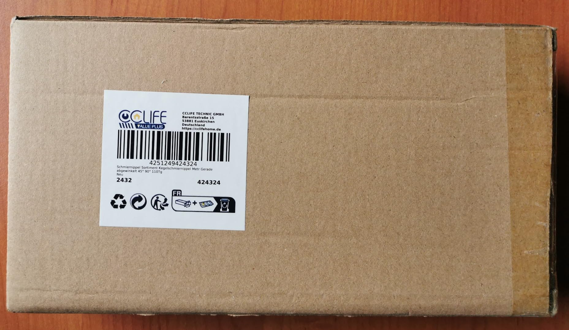 CCLIFE DIY Tools graisseurs M6 M8 M10 coffret 110 pièces