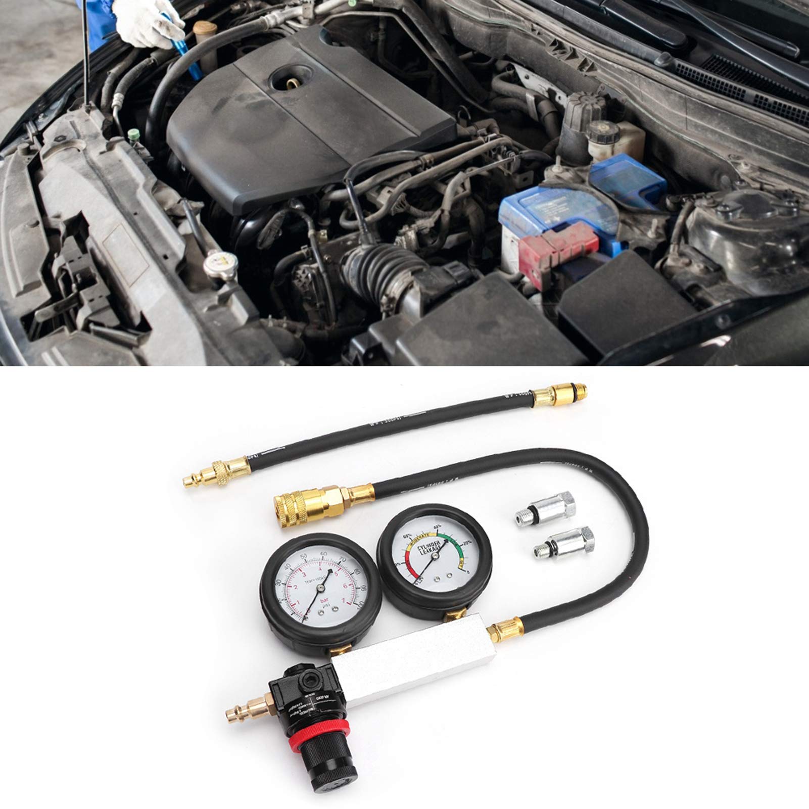 OUKENS Entretien testeur compression cylindre 0-7 bar