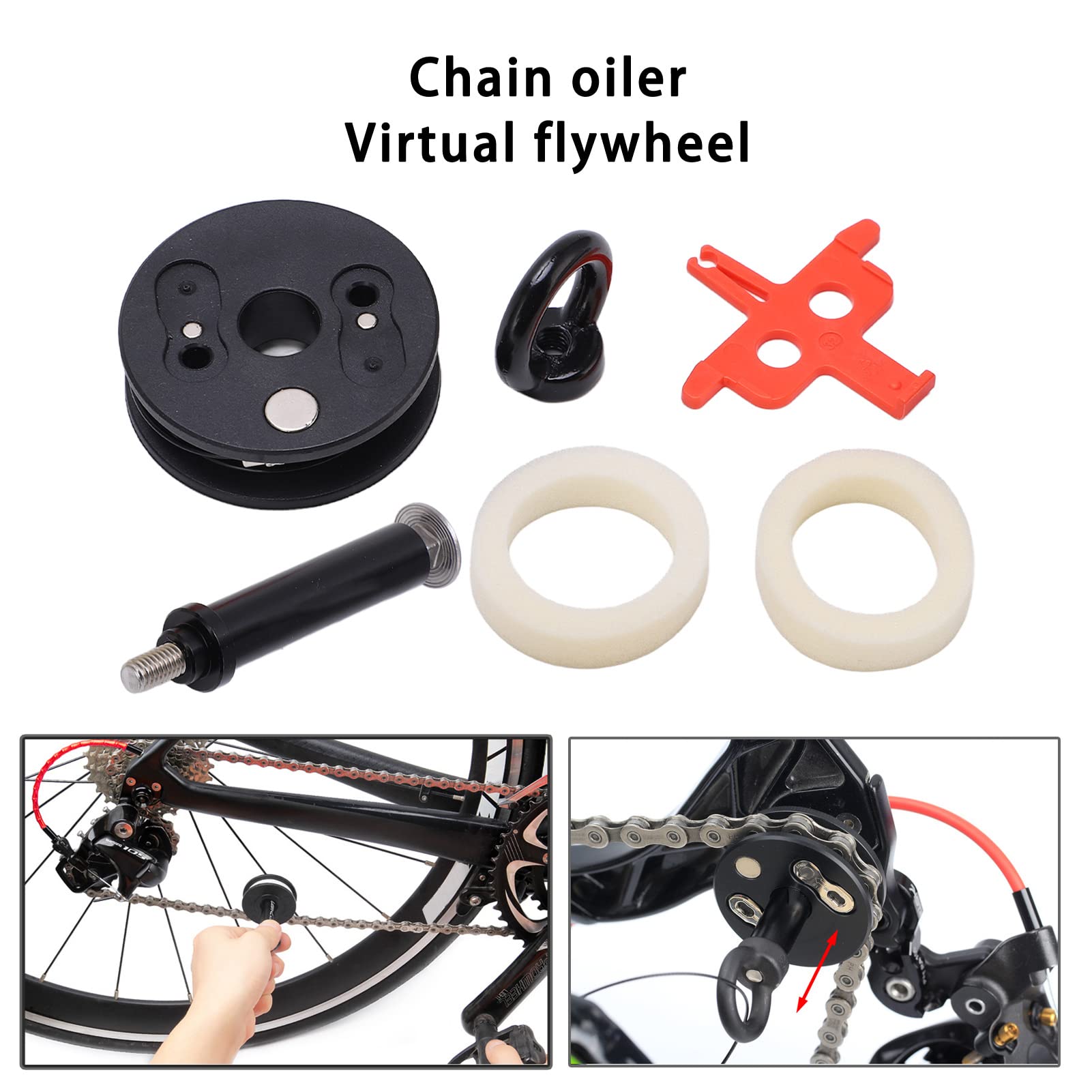 OUKENS Pièces de roue garde-chaîne vélo RL211 12 mm