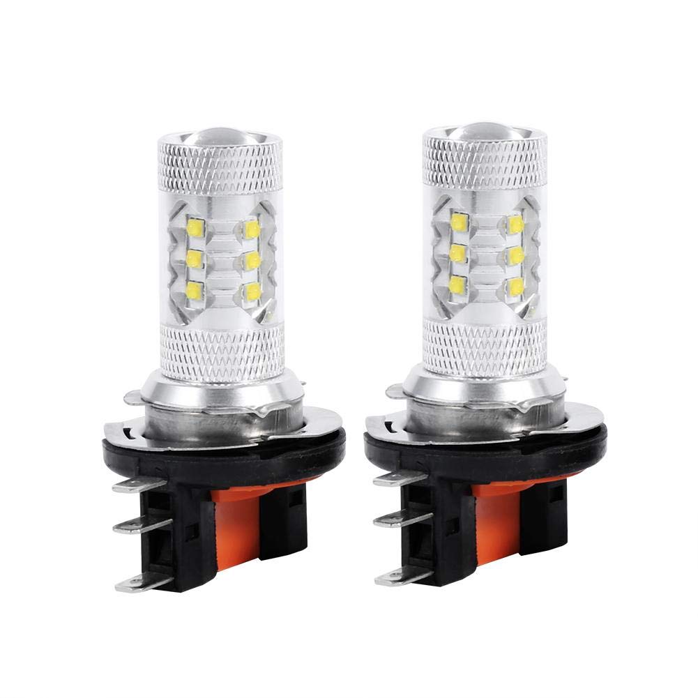 OUKENS H15 Ampoule LED 80W blanc lot de 2