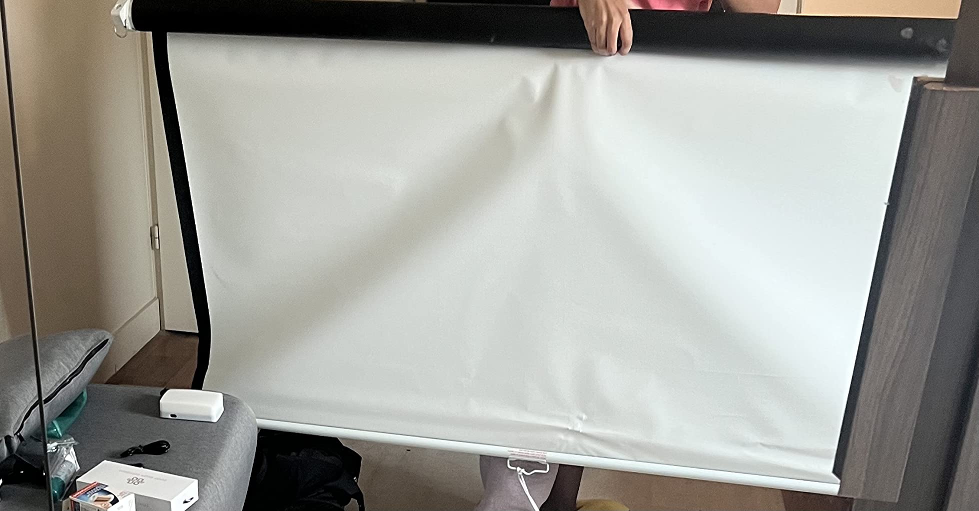 CCLIFE DIY Tools écran projection 85" 152x152cm manuel