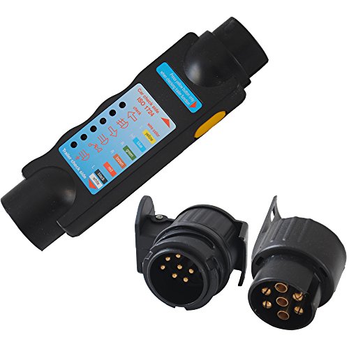 CCLIFE Testeur Attelage 7-13 Broches Faisceau Remorque