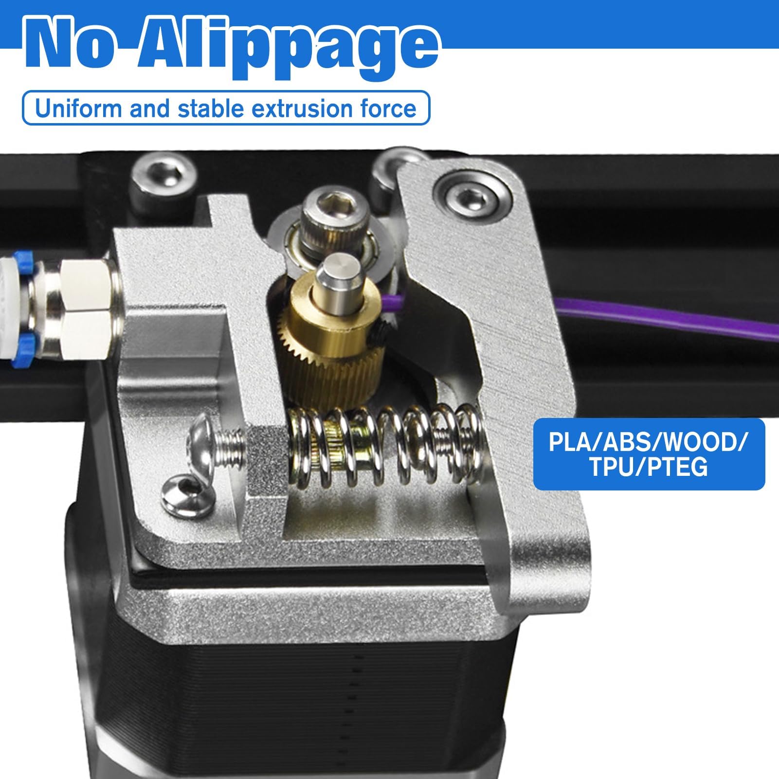 LEONTOOL Extrudeuse alu Ender 3 extrudeur 1,75 mm métal
