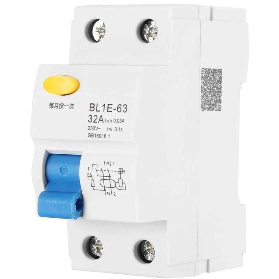 Jadeshay Installation Électrique disjoncteur BL1E-63 32A 30mA