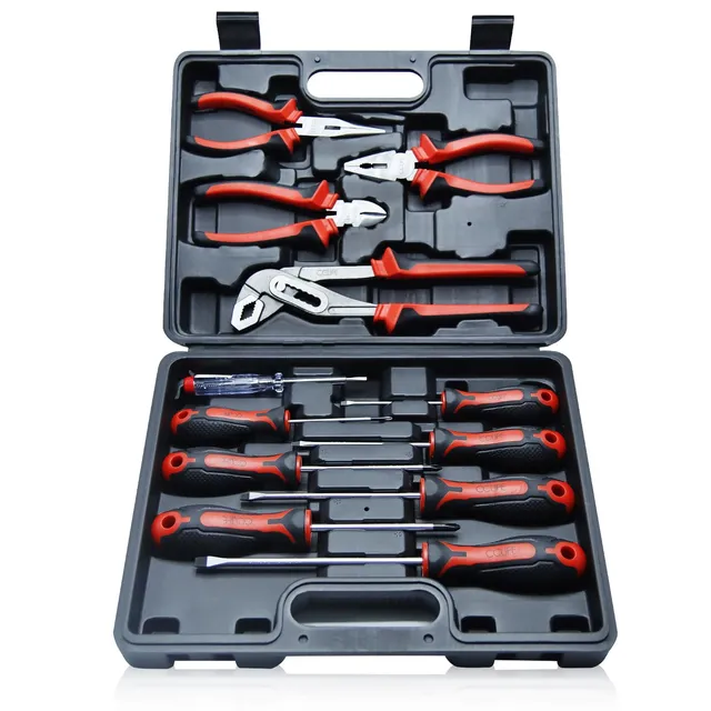 CCLIFE Screwdriver Sets Jeu Pinces Tournevis 12 Pièces