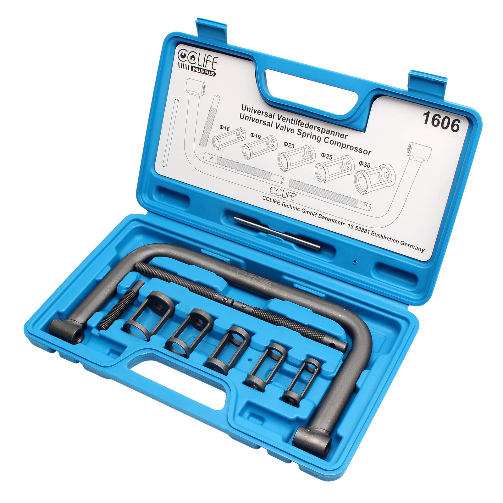 CCLIFE Spring Compressor compresseur ressort soupape 10 pièces
