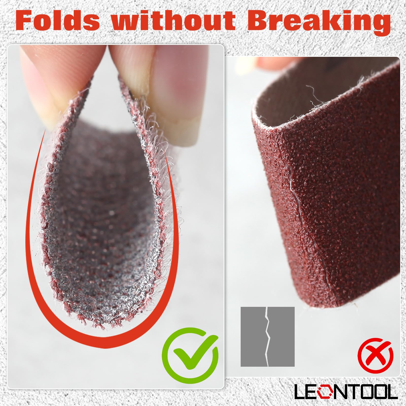 LEONTOOL Sanding disque abrasif 51 mm grain 320 lot 35