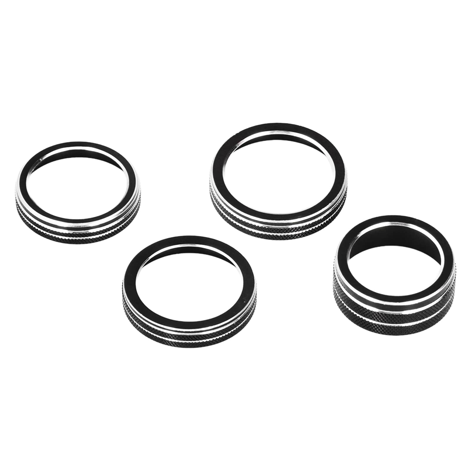 OUKENS Modification automobile Cache Bouton Clim Jeep JL Noir x4