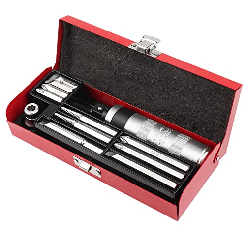 MaxPower Outils de frappe Tournevis à Frapper 12 Pièces