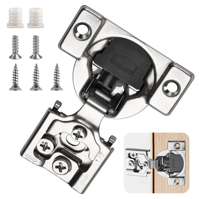 LEONTOOL Charnières dissimulées 105° soft close lot de 10