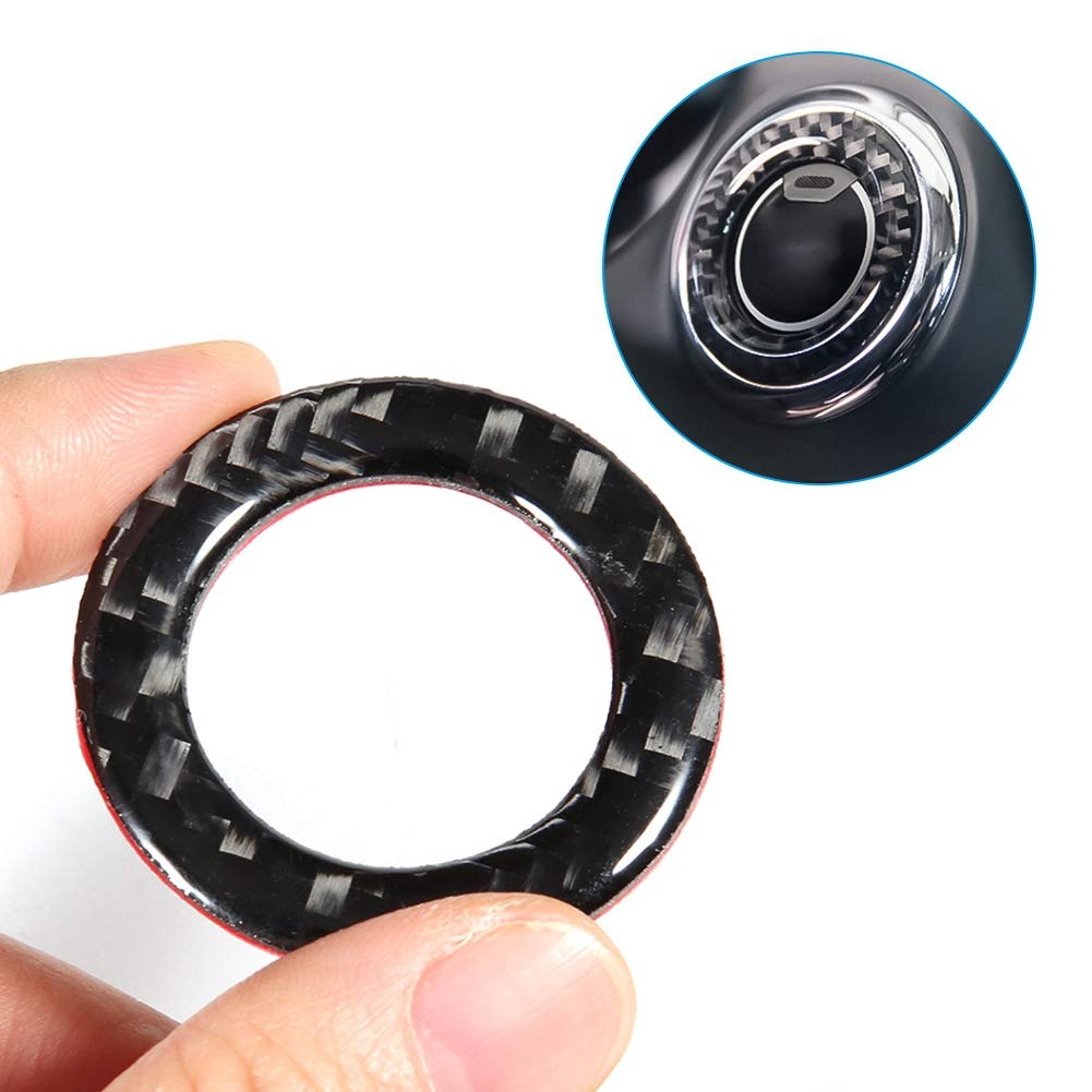 OUKENS Bouton Démarrage Carbone Infiniti Q50 Q60 14-18