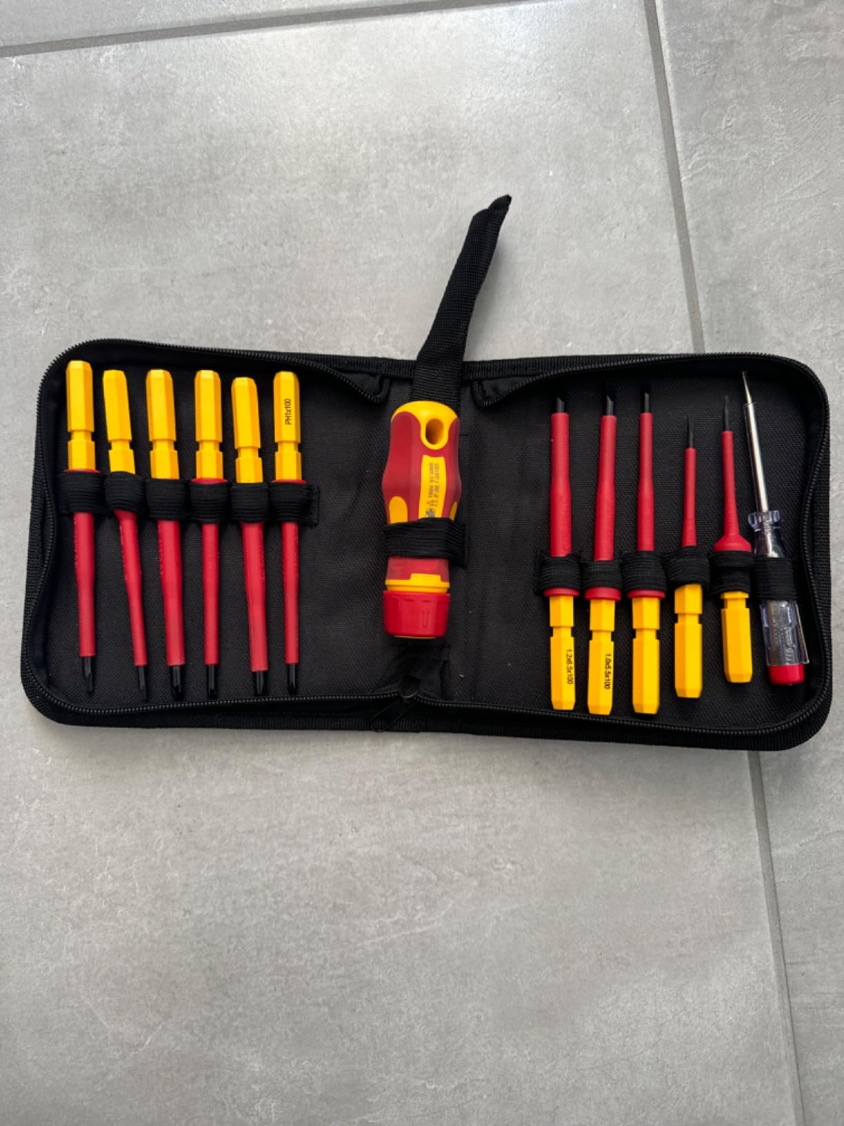 CCLife Screwdriver Sets jeu 13 tournevis isolés VDE 1000V