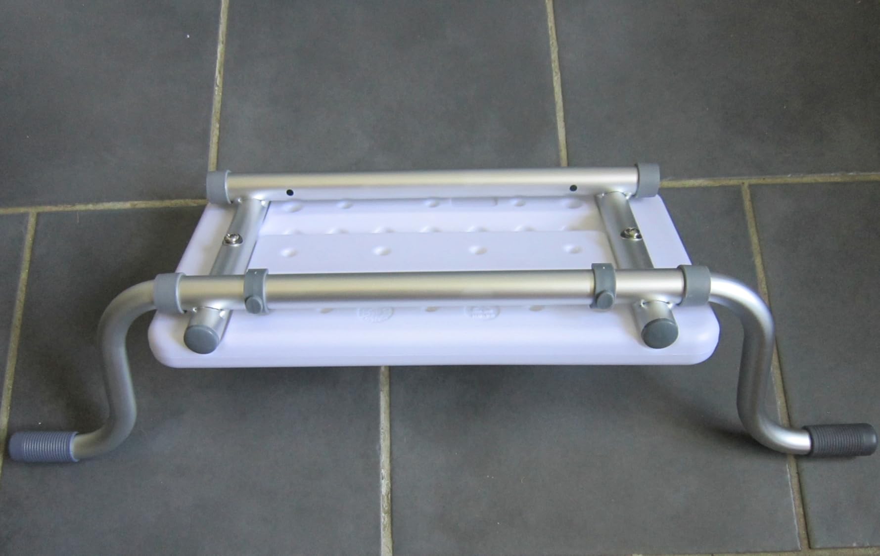 OUKENS Siège Baignoire Réglable 71-81 cm Planche 135 kg