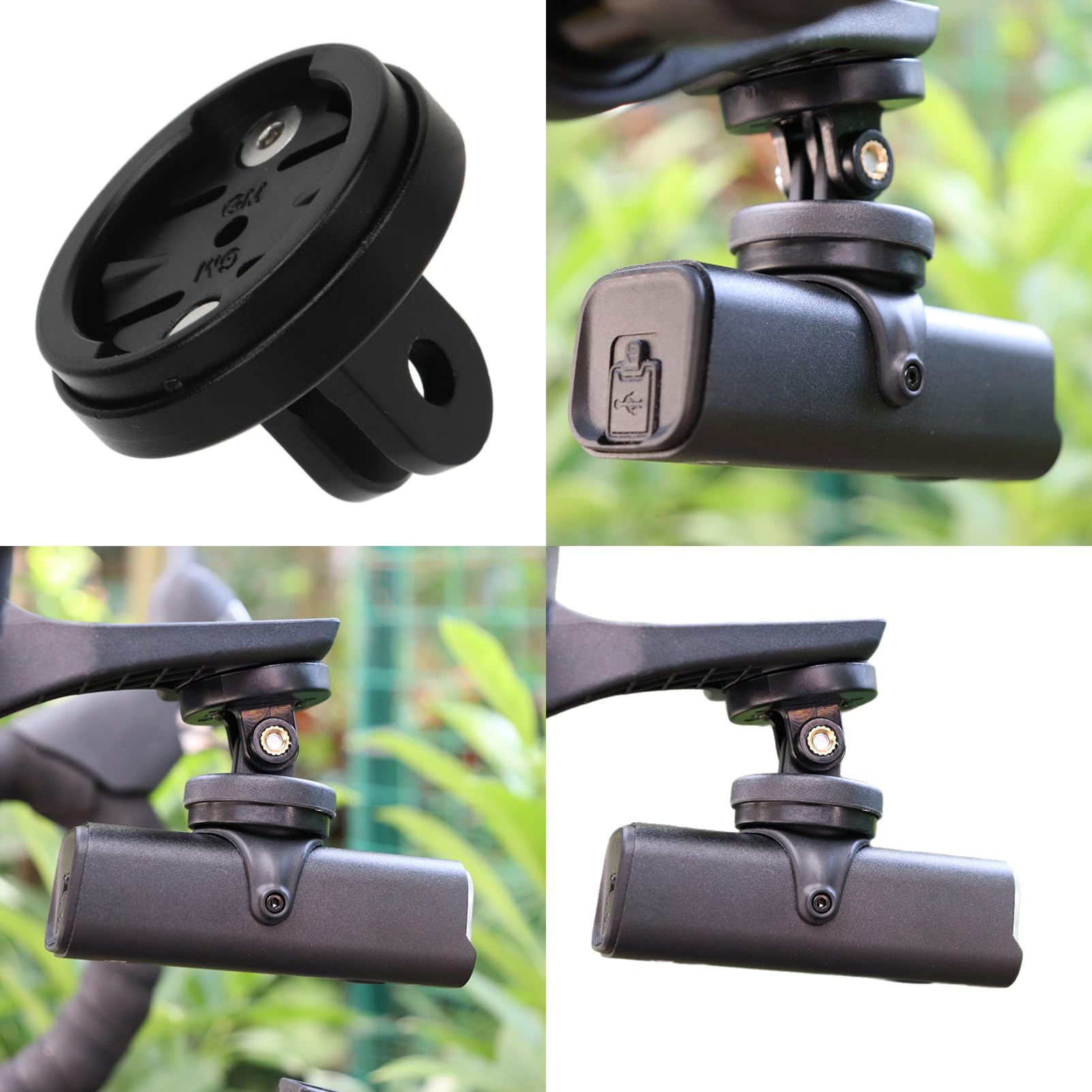 OUKENS Pièces de Roue Support Compteur Vélo Garmin
