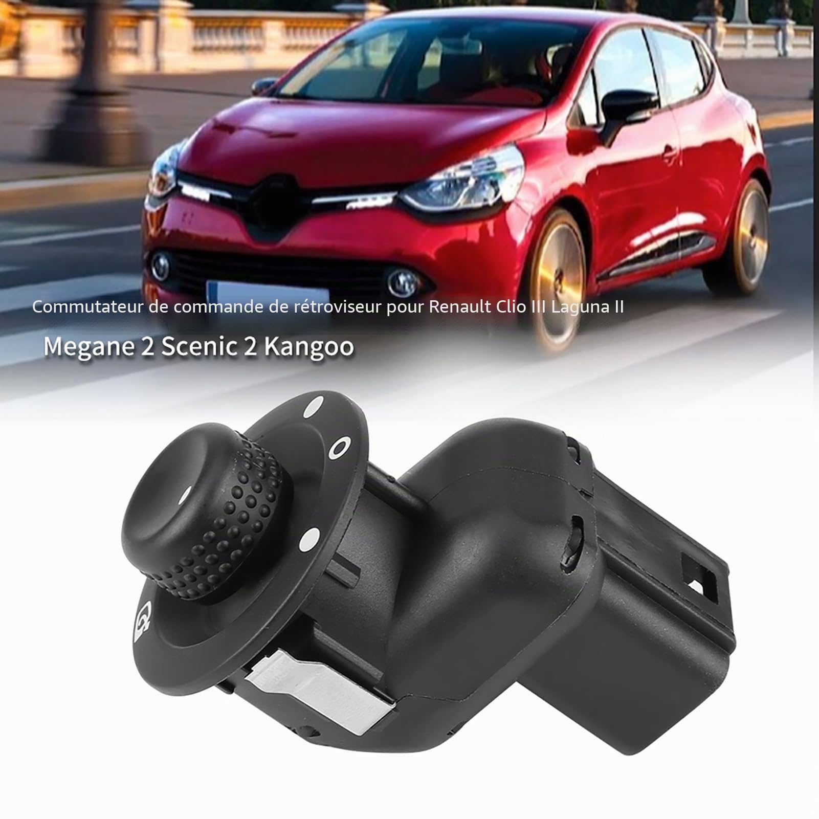OUKENS 109014 Interrupteur commande rétroviseur Clio III Megane 2