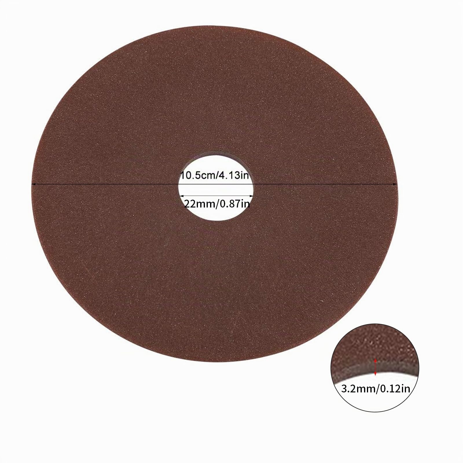 OUKENS Meule 105x22 mm affûteuse chaîne 3/8 325 céramique