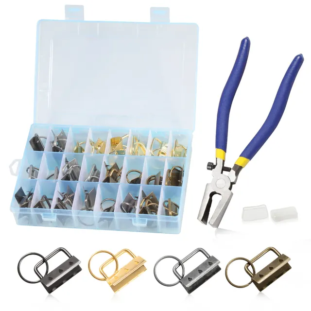 LEONTOOL Pinces porte-clés 3,2cm lot 32 avec pince
