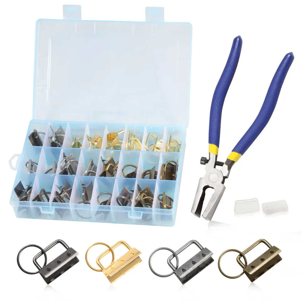LEONTOOL Pinces porte-clés 3,2cm lot 32 avec pince