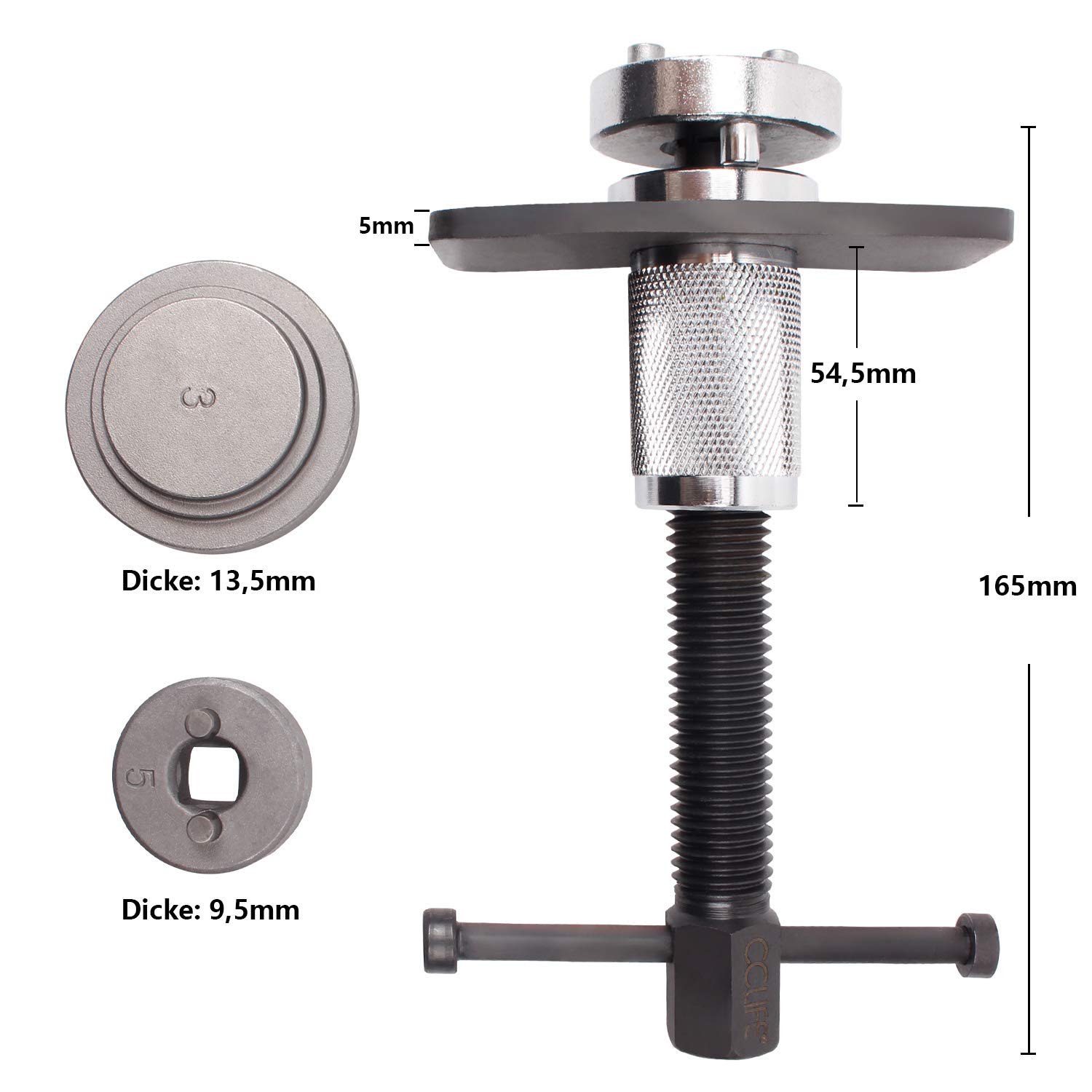 CCLIFE Brake System Tools repousse-piston frein arrière universel