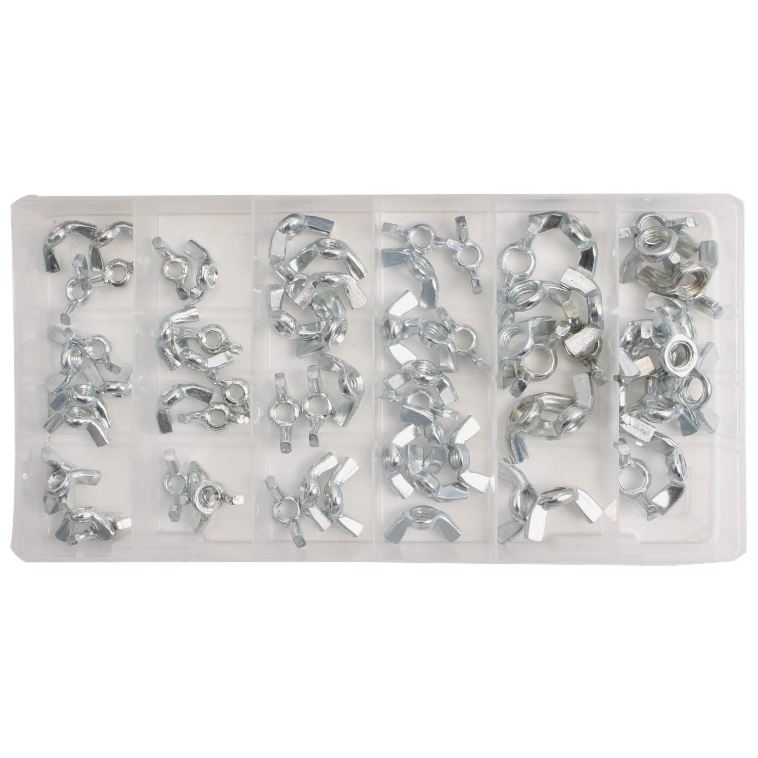 CCLIFE DIY Tools écrou papillon M5 M6 M8 lot 75