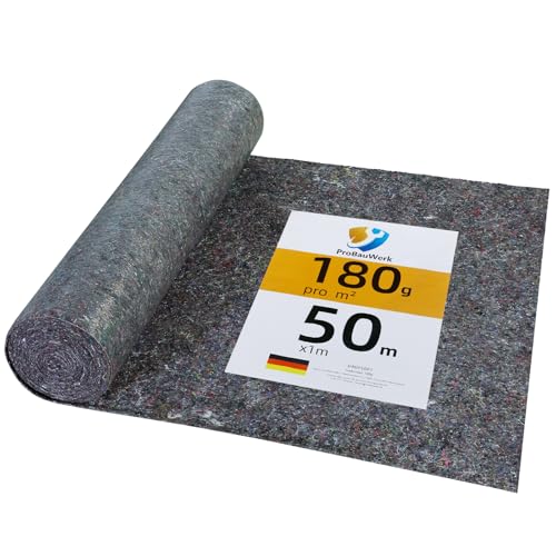 CCLife DIY Tools rouleau protection sol 50 m antodérapant 180 g