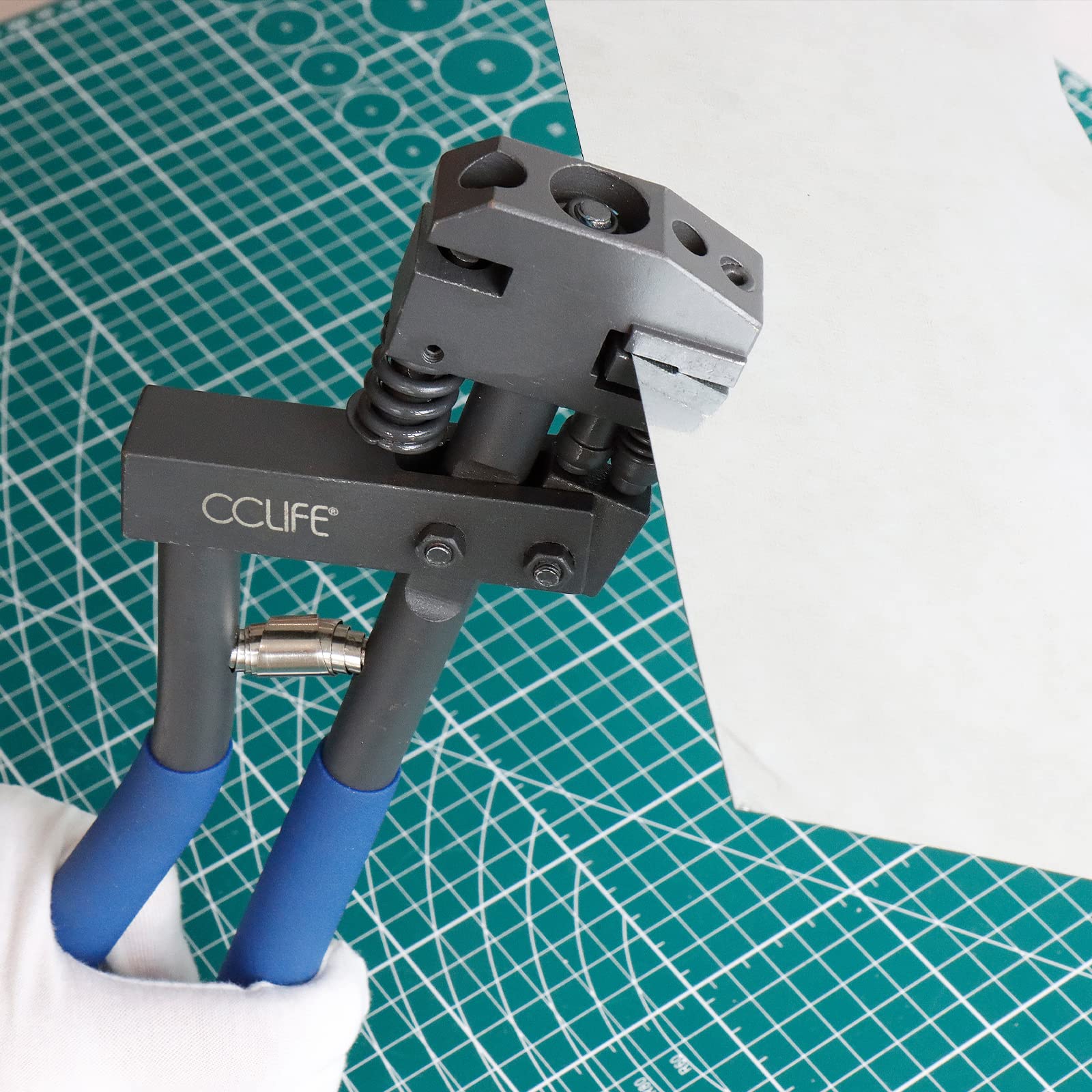 CCLIFE DIY Tools pince à soyer sertir tôle 5mm 285mm