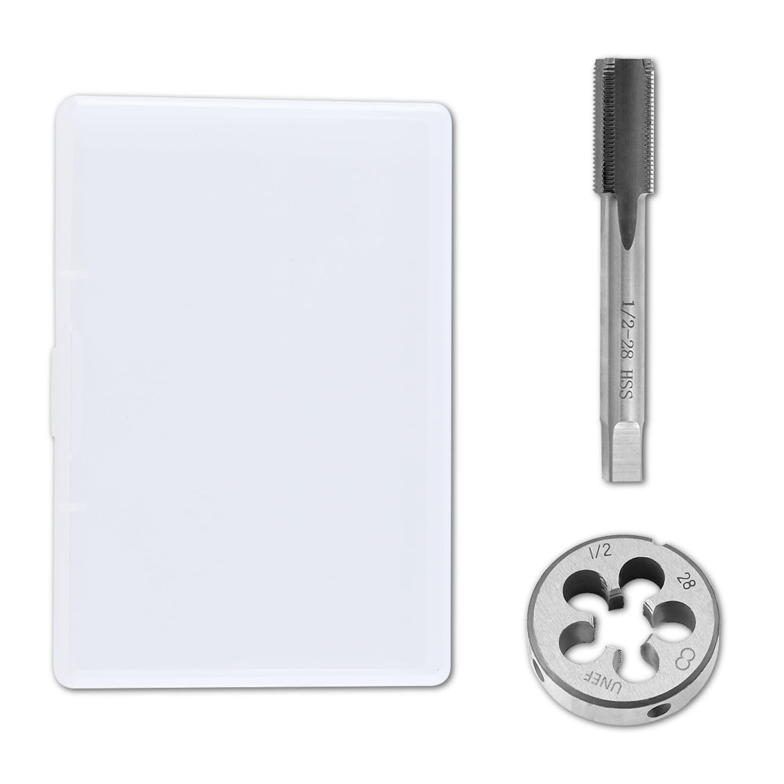 LEONTOOL Taraud filière 1/2"-28 UNEF HSS kit 2 pièces