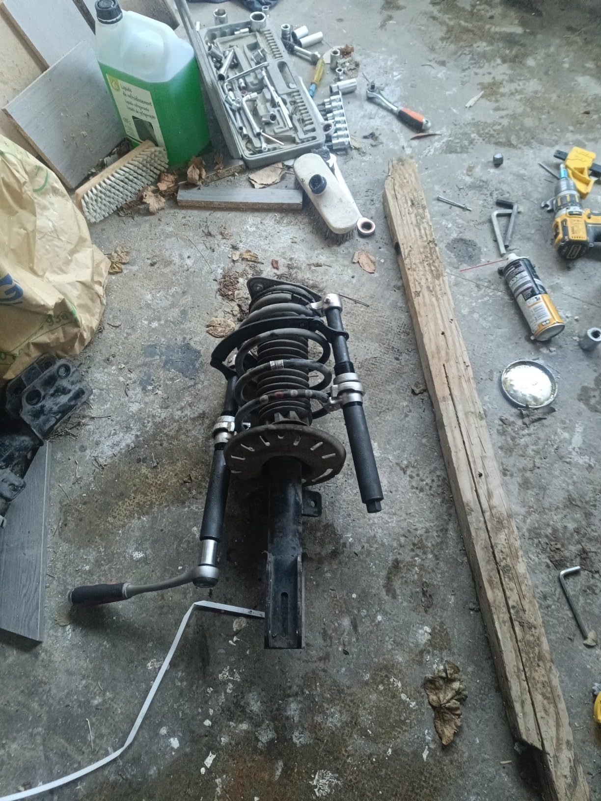 CCLIFE Spring Compressor compresseur ressort 1,2T 280mm