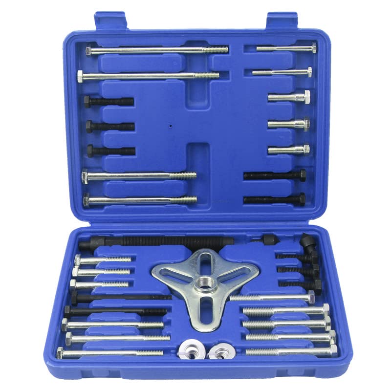 CCLIFE Puller Set extracteur volant 46 pièces universel acier