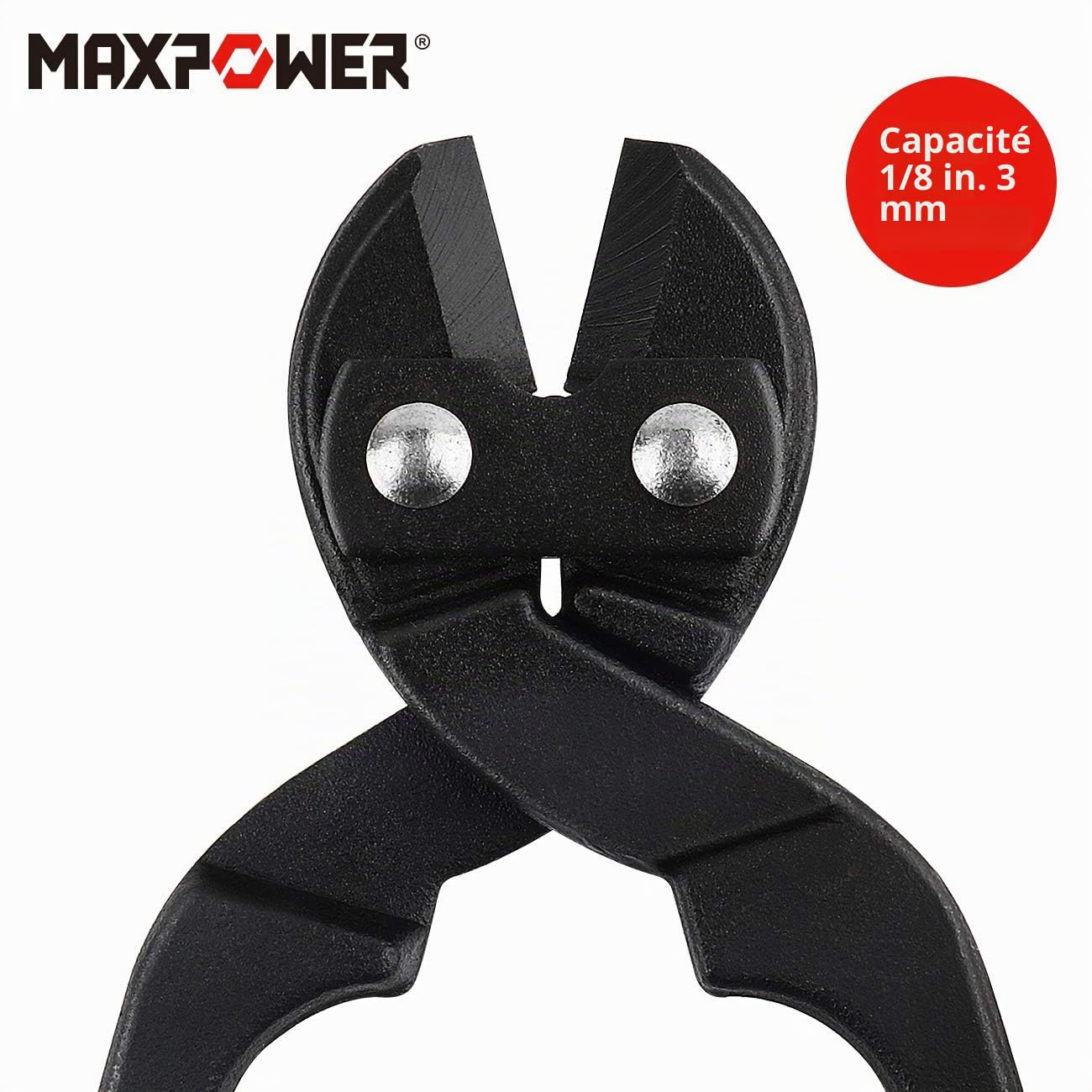 MaxPower Outils de coupe coupe-boulons 8 in 216 mm 4 mm