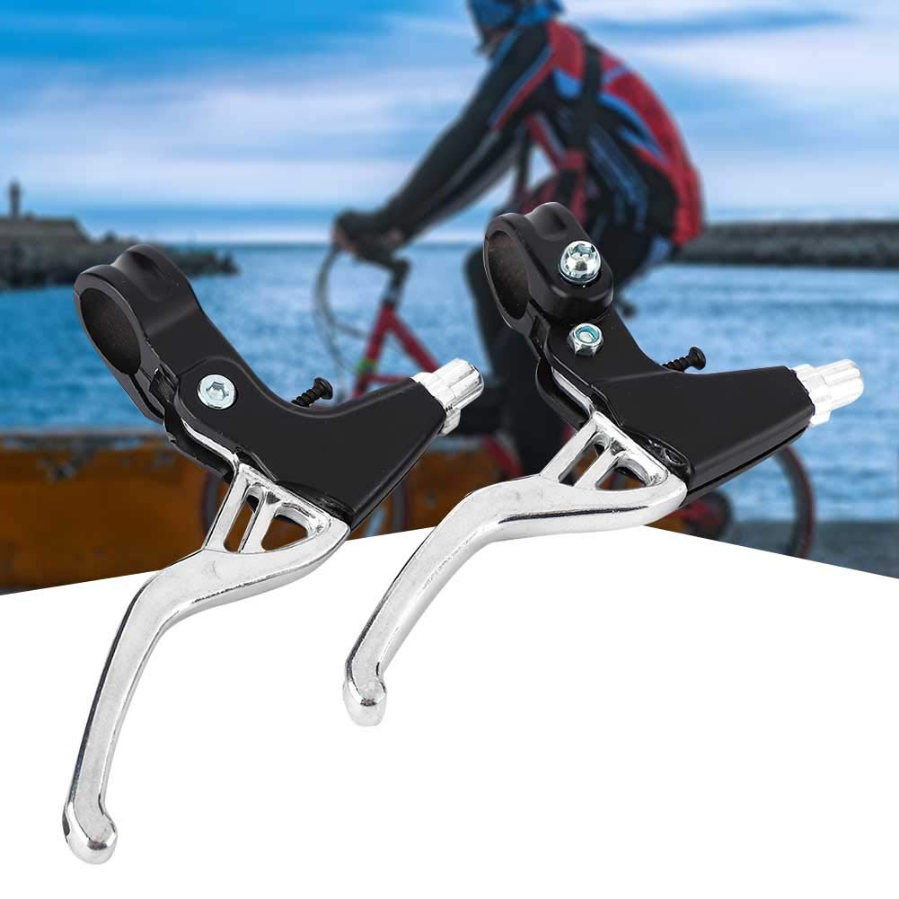 OUKENS Pièces de roue Leviers Frein Vélo Alu Argent 22mm