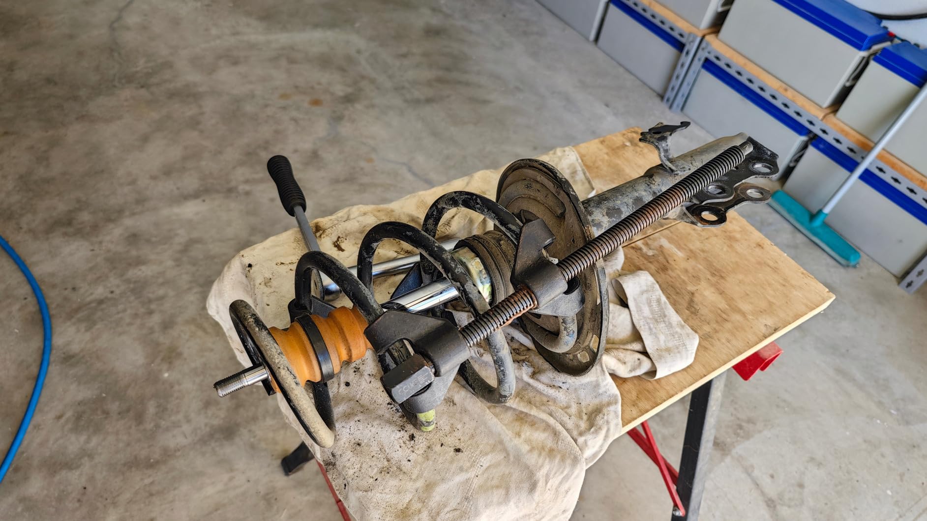 CCLIFE Spring Compressor 2 compresseurs ressort 370 mm CR-V