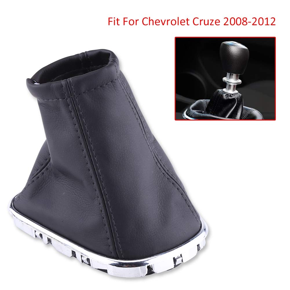 OUKENS Soufflet levier vitesse cuir PU Cruze 2008-2012