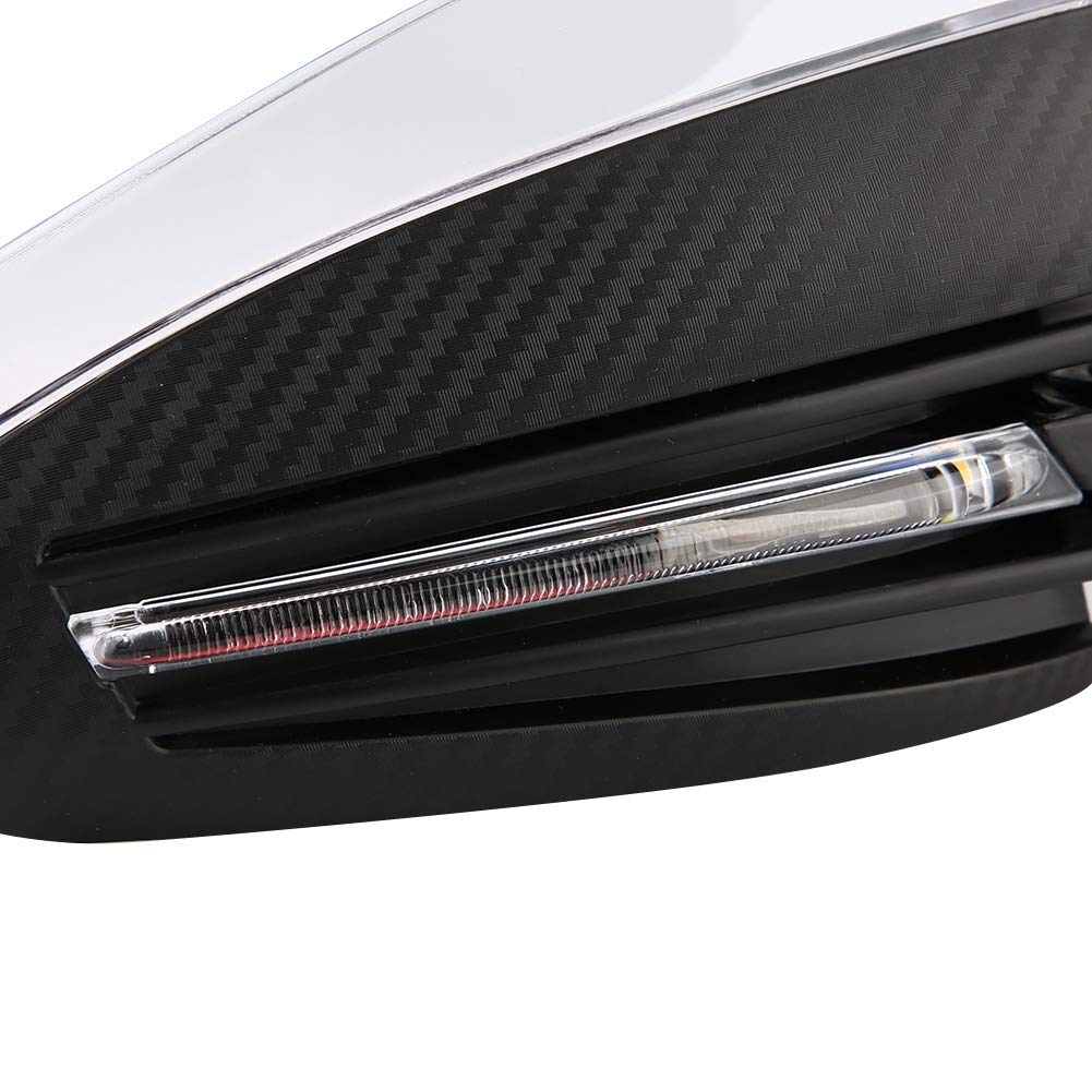 OUKENS Protège-Mains Moto LED Universel 22mm 7/8" x2 ABS