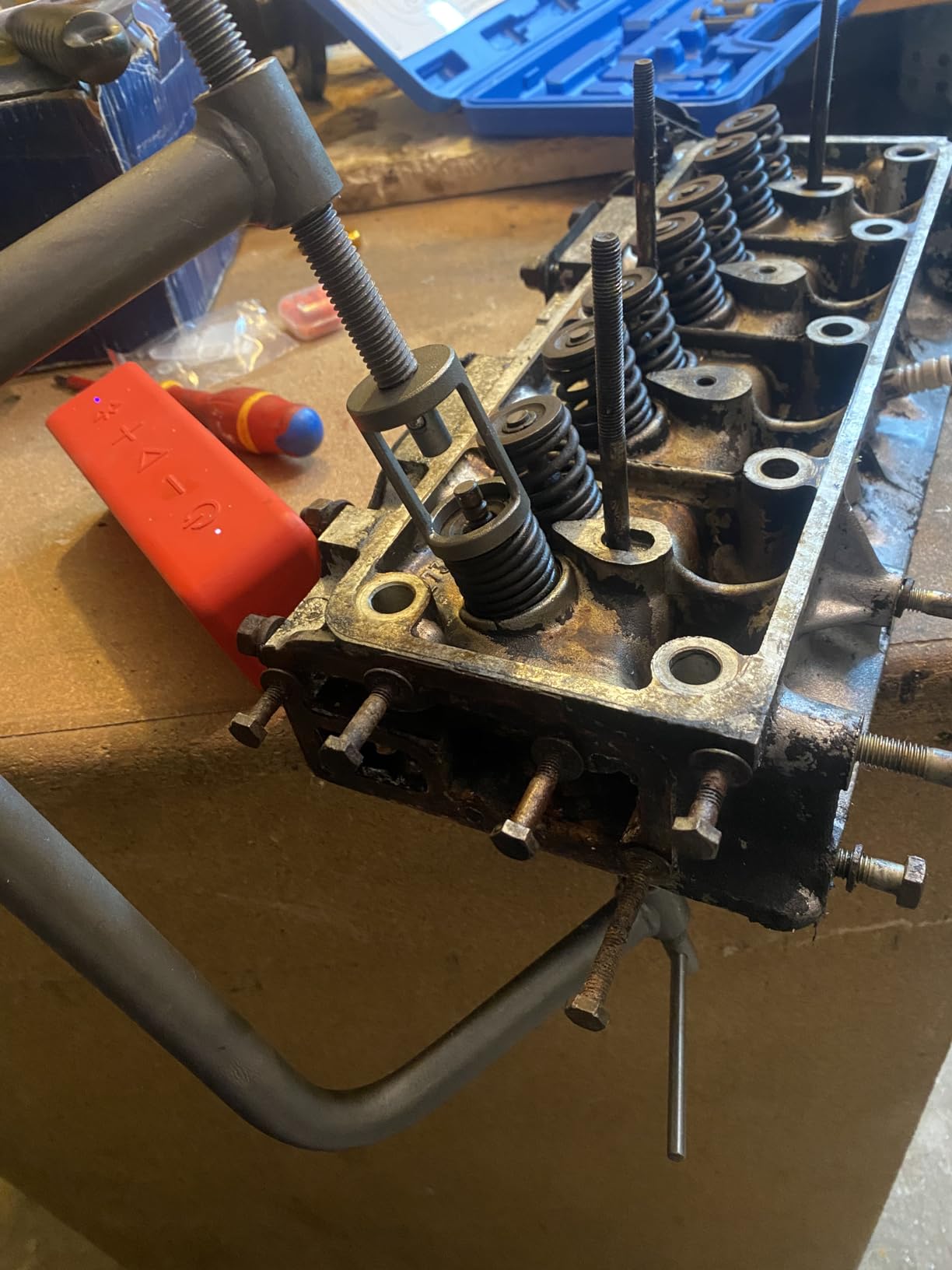 CCLIFE Spring Compressor compresseur ressort soupape 10 pièces