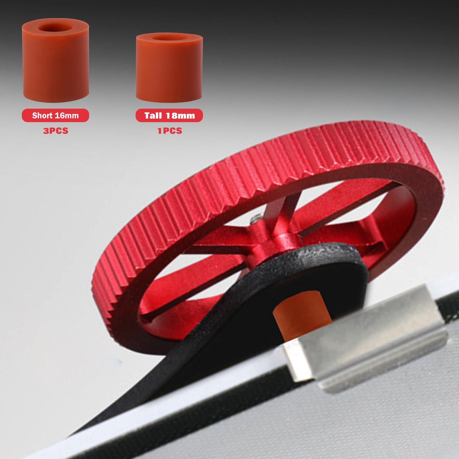 LEONTOOL Kit nivellement lit Ender 3 écrous + ressorts silicone