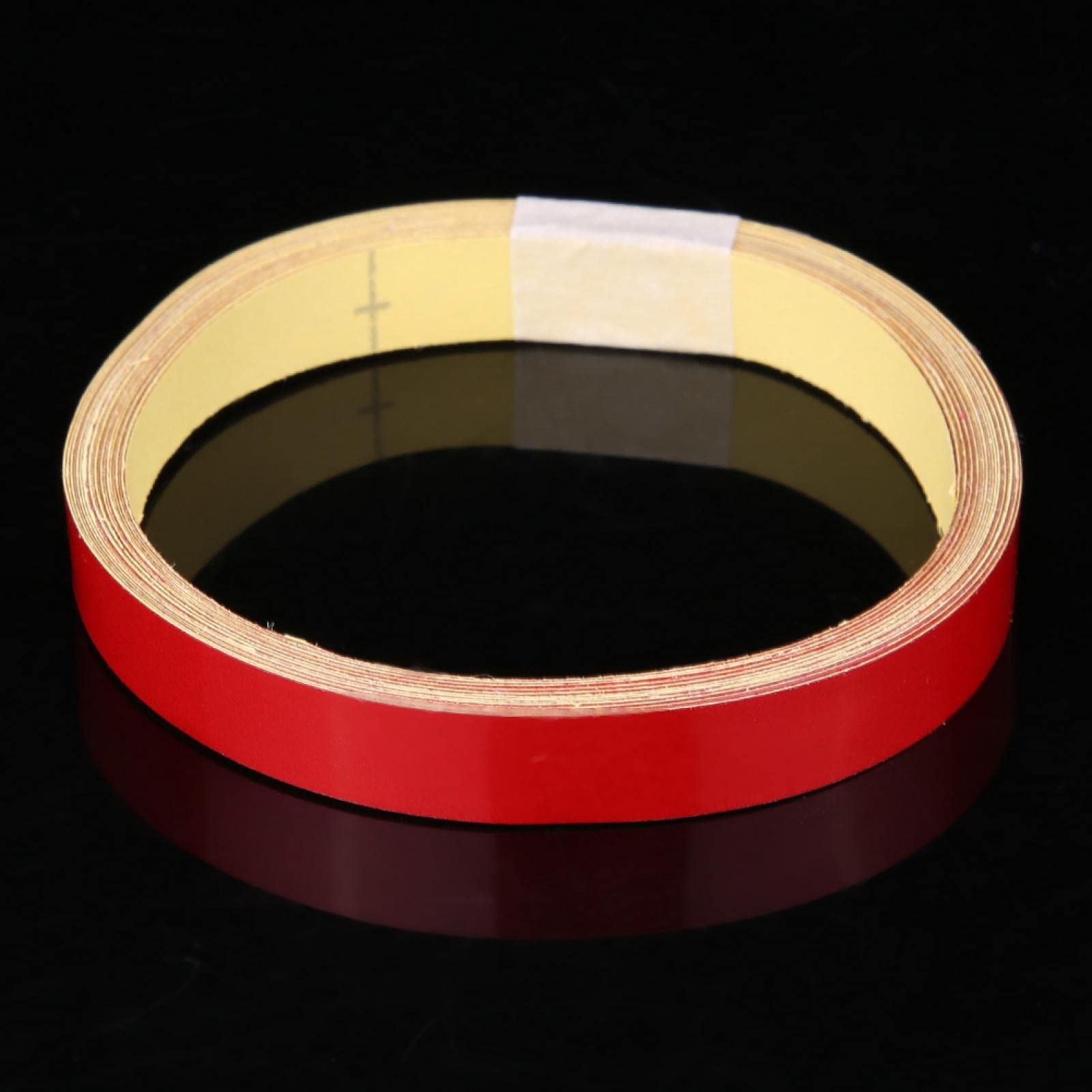 OUKENS Bande réfléchissante autocollante rouge 1cm x 5m