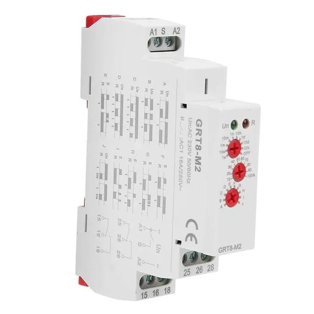 Jadeshay Installation Électrique Relais Temporisé GRT8-M2 220V