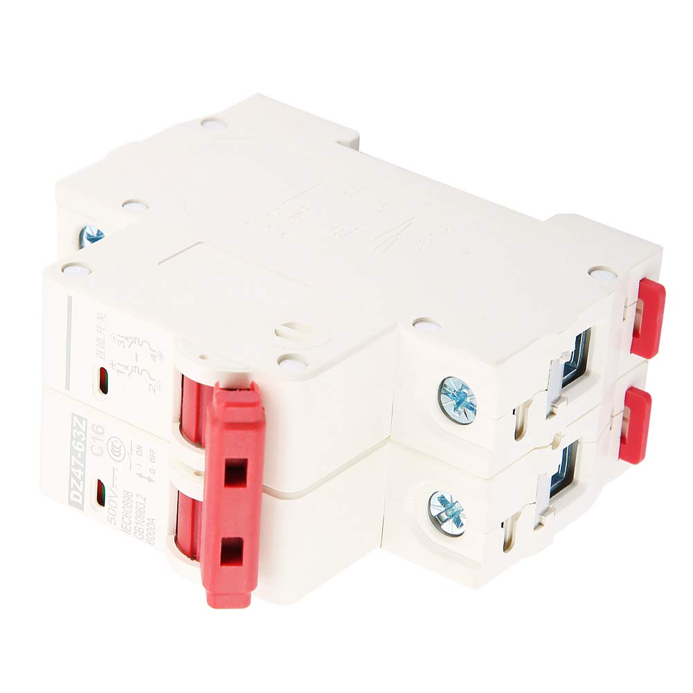 Jadeshay Installation Électrique disjoncteur DC 2P 16A