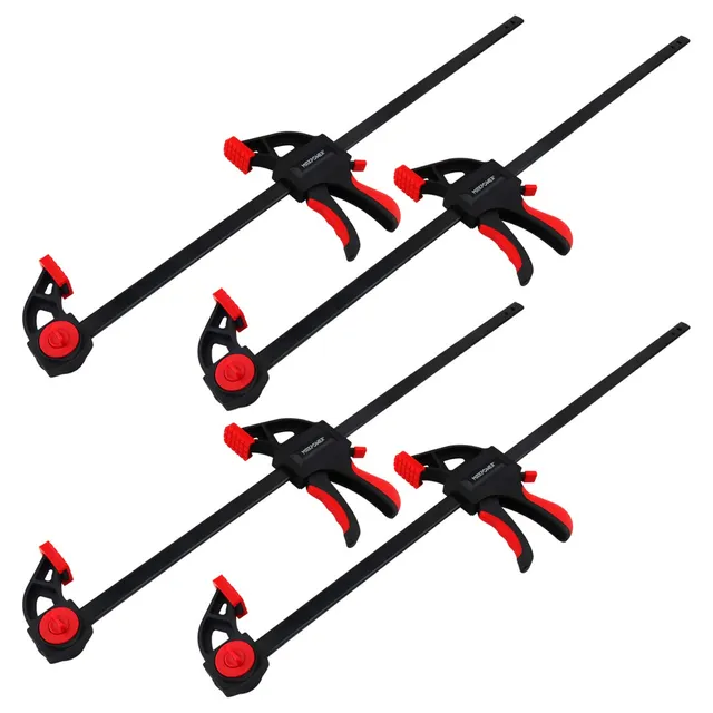 MaxPower Outils de serrage serre-joint rapide 600 mm 4 pièces 100 kg