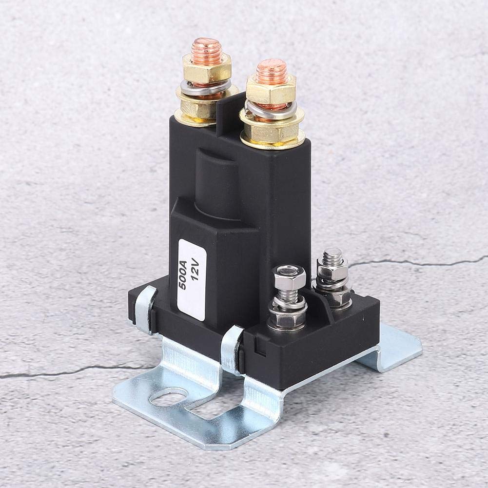 OUKENS Relais Démarrage 12V 500A Interrupteur Batterie Camion